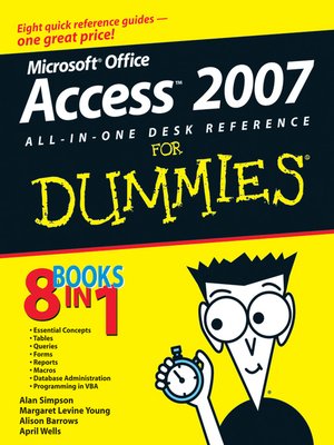 cover image of Microsoft Office Access 2007 All-in-One Desk Reference For Dummies